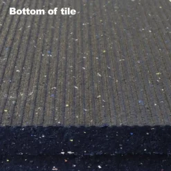 Rubber Mat 4x6 Ft x 3/4 Inch Black Trued