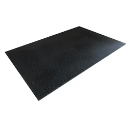 Rubber Mat 4x6 Ft x 3/4 Inch Black Trued