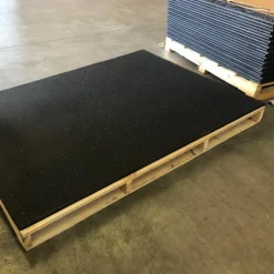 Rubber Mat 4x6 Ft x 3/4 Inch Black Trued