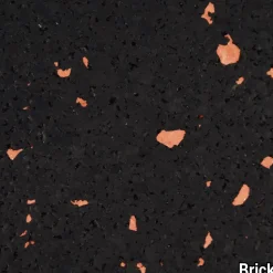 Rubber Tile Interlocking 10% Color 8 mm x 2x2 Ft. Pacific