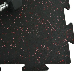 Rubber Tile Interlocking 10% Color 8 mm x 2x2 Ft. Pacific