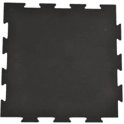 Rubber Tile Interlocking 10% Color CrossTrain Custom 1/4 Inch x 2x2 Ft. Pacific