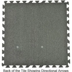Rustic Wood Grain Trade Show Tile - Beveled Edges 1/2 Inch x 10x10 Ft.