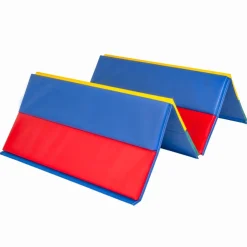 Safety Folding Gym Mat Combo Foam 2-3/8 Inch x 5x10 Ft. V4