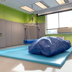 Safety Folding Gym Mat PE Foam 2 Inch x 6x12 Ft. V4