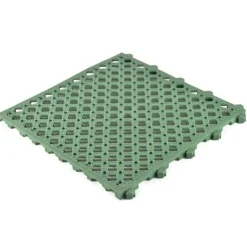 Safety Matta Perforated Green 1 Inch x 20x20 Inches