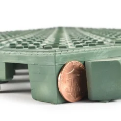 Safety Matta Perforated Green 1 Inch x 20x20 Inches