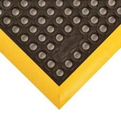 Safety Stance 3-Side Rubber Anti-Fatigue Mat 7/8 x 38x64 Inch