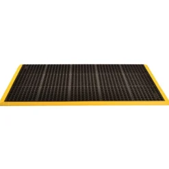Safety Stance 3-Side Rubber Anti-Fatigue Mat 7/8 x 38x64 Inch