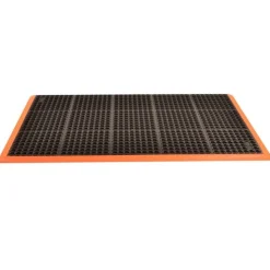 Safety Stance 3-Side Rubber Anti-Fatigue Mat 7/8 x 38x64 Inch