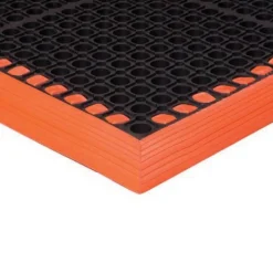 Safety TruTread Perforated Fatigue Mat 4-Sided 40x52 Inches