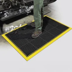Safety TruTread Perforated Fatigue Mat 4-Sided 28x40 Inches