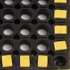 Safety TruTread Perforated Fatigue Mat 4-Sided 40x124 Inches