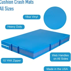 Skill Crash Mat Single Fold 5x10 Ft. x 12 Inch