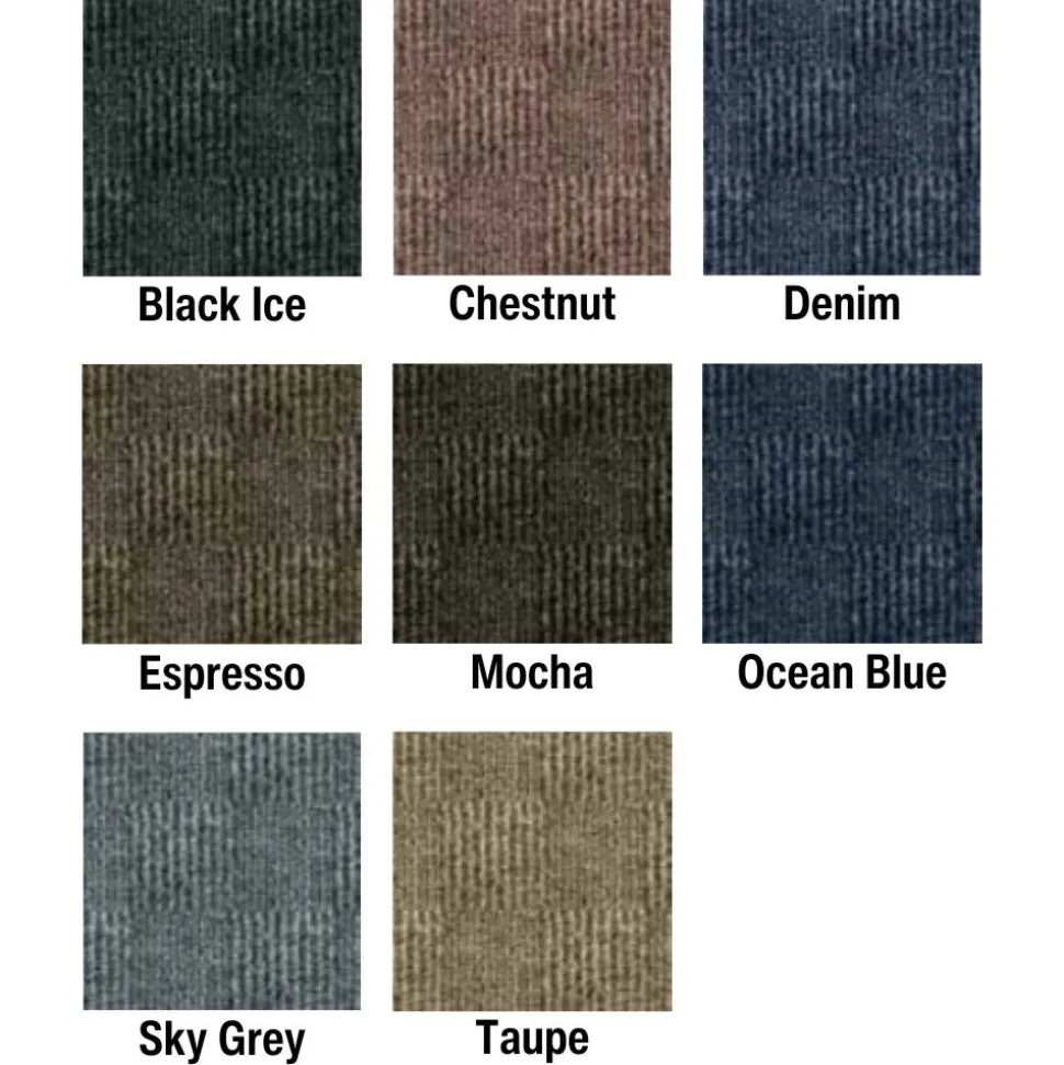 Smart Transformations Crochet Carpet Tile 1/4 Inch x 24x24 Inches 15 Per Case