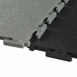 Smooth Top PVC Interlocking Grays Ever 1/4 Inch x 19.625x19.625 Inch Tile