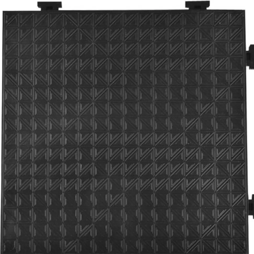 Solid Super Soft Tile - 3/4 Inch Black