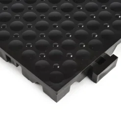 Solid Super Soft Tile - 3/4 Inch Black
