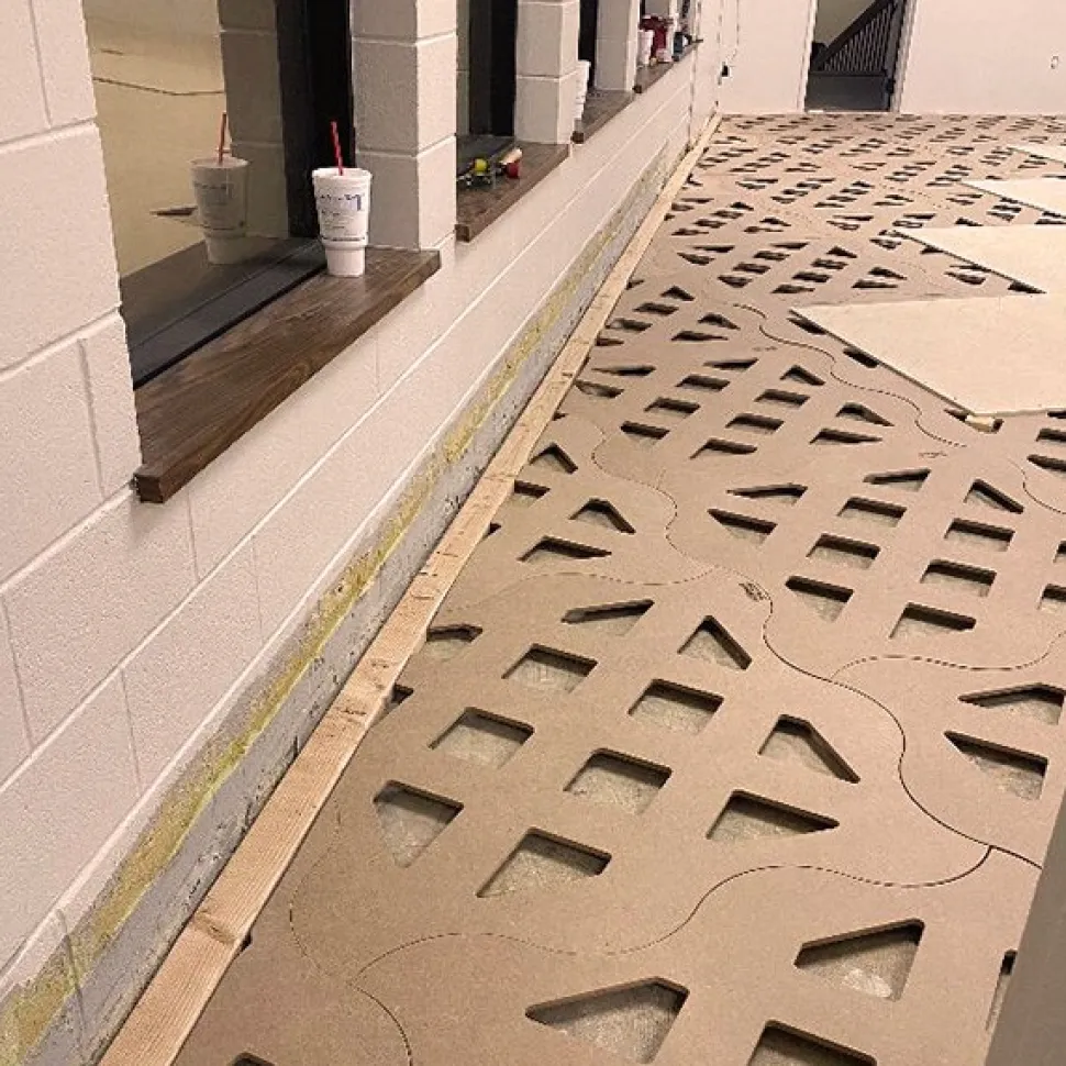 Sprung Dance SubFloor DIY Customize 1.5 Inch x 3.5 x 3.5 Ft.
