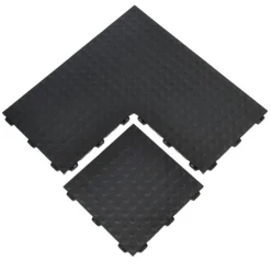 StayLock Tile Bump Top Black 9/16 Inch x 1x1 Ft.