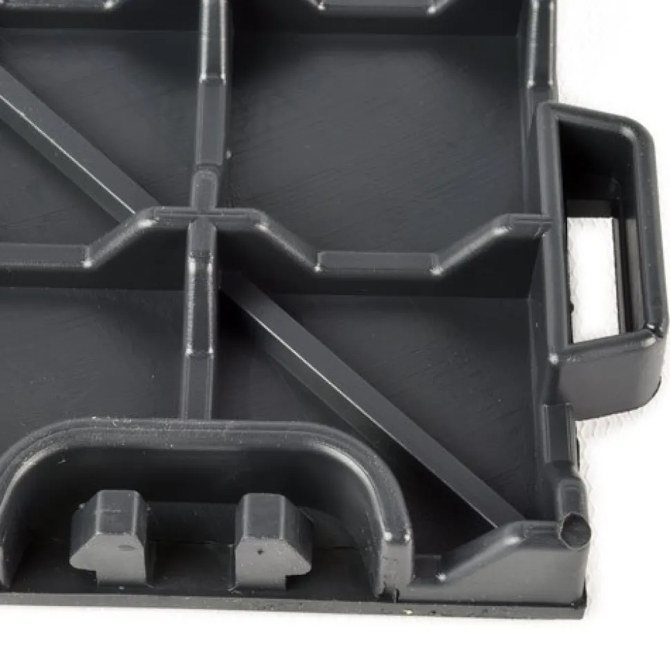 StayLock Tile Bump Top Black 9/16 Inch x 1x1 Ft.