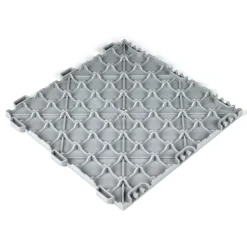 StayLock Tile Orange Peel Gray 9/16 Inch x 1x1 Ft.
