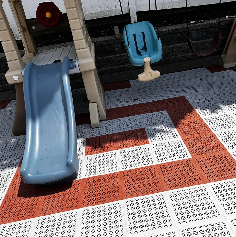 StayLock Tile Perforated Colors 9/16 Inch x 1x1 Ft.