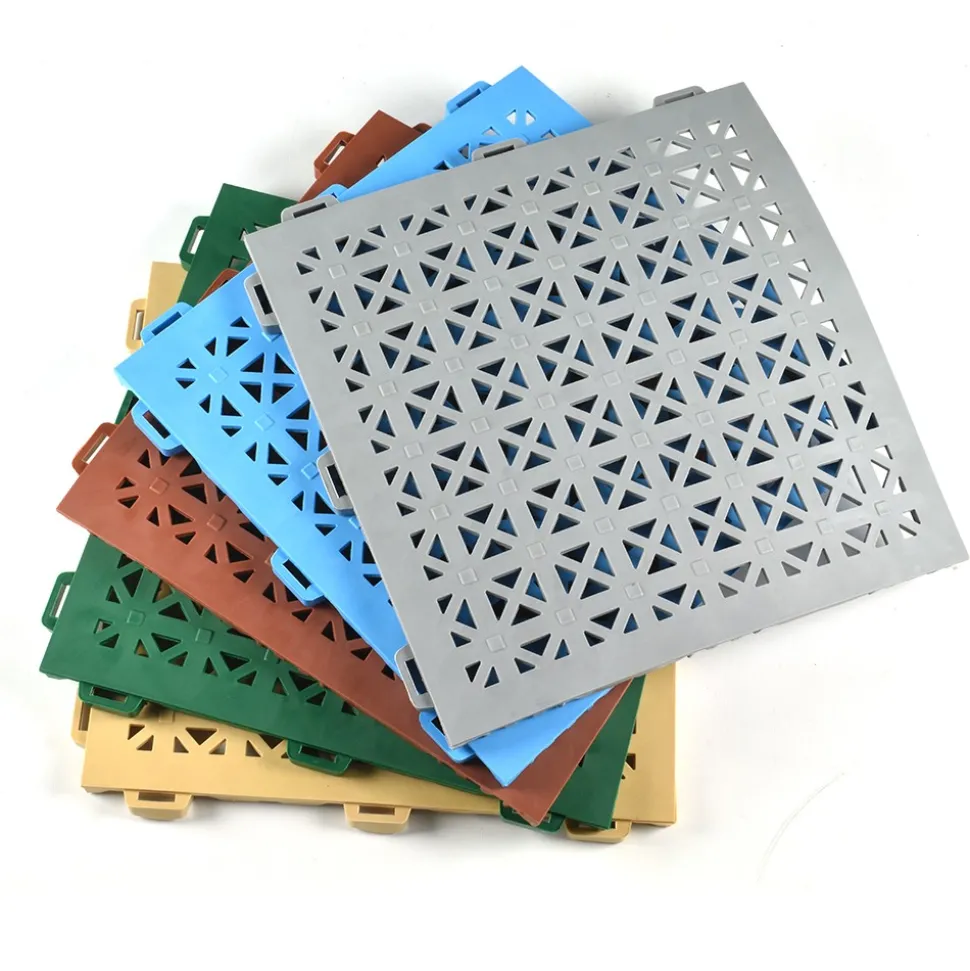 StayLock Tile Perforated Colors 9/16 Inch x 1x1 Ft.