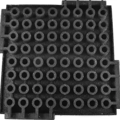 Sterling Playground Tile Black 2.25 Inch x 2x2 Ft.
