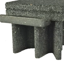 Sterling Playground Tile Black 5 Inch x 2x2 Ft.