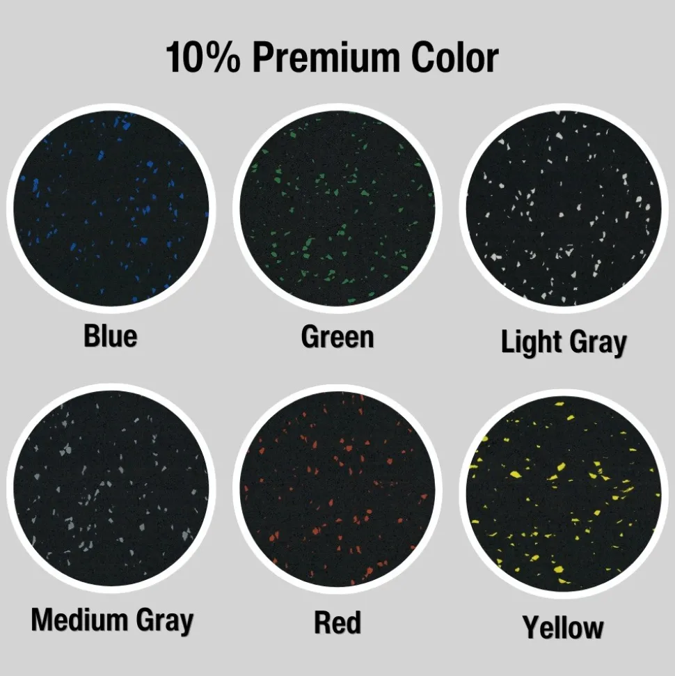 Sterling Playground Tile 10% Premium Colors 3.25 Inch x 2x2 Ft.