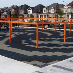 Sterling Playground Tile 35% Premium Colors 4.25 Inch x 2x2 Ft.