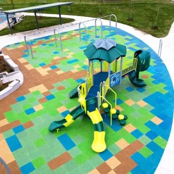 Sterling Playground Tile 95% Premium Colors 3.25 Inch x 2x2 Ft.
