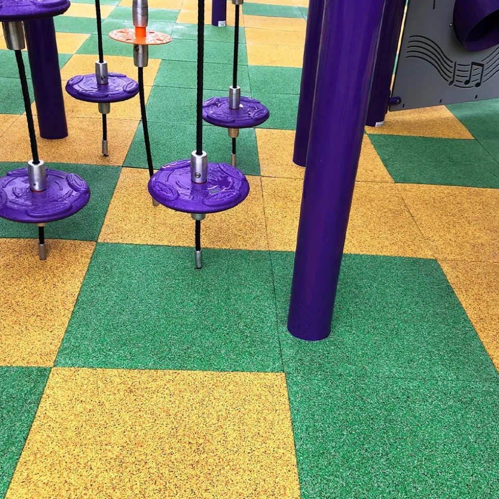 Sterling Playground Tile 95% Premium Colors 5 Inch x 2x2 Ft.