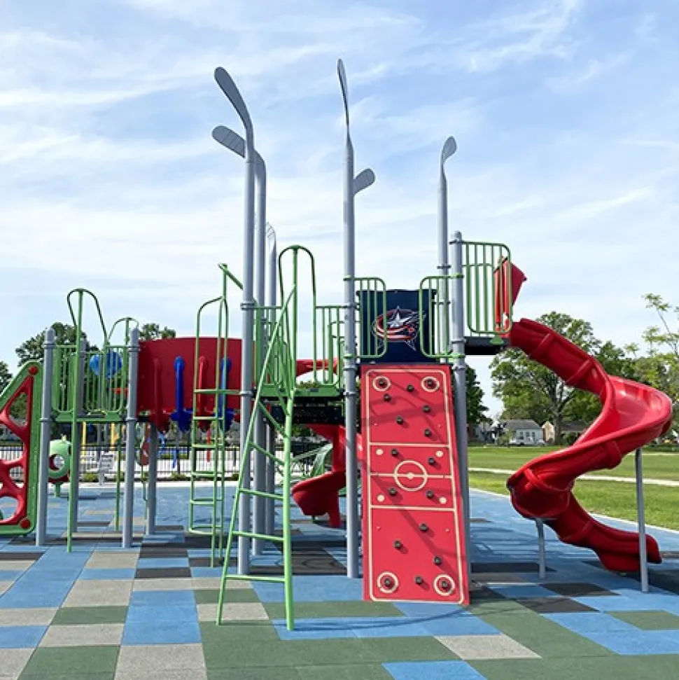 Sterling Playground Tile Solid Colors 2.25 Inch x 2x2 Ft.