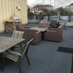 Sterling Roof Top Tile Black 2 Inch x 2x2 Ft.