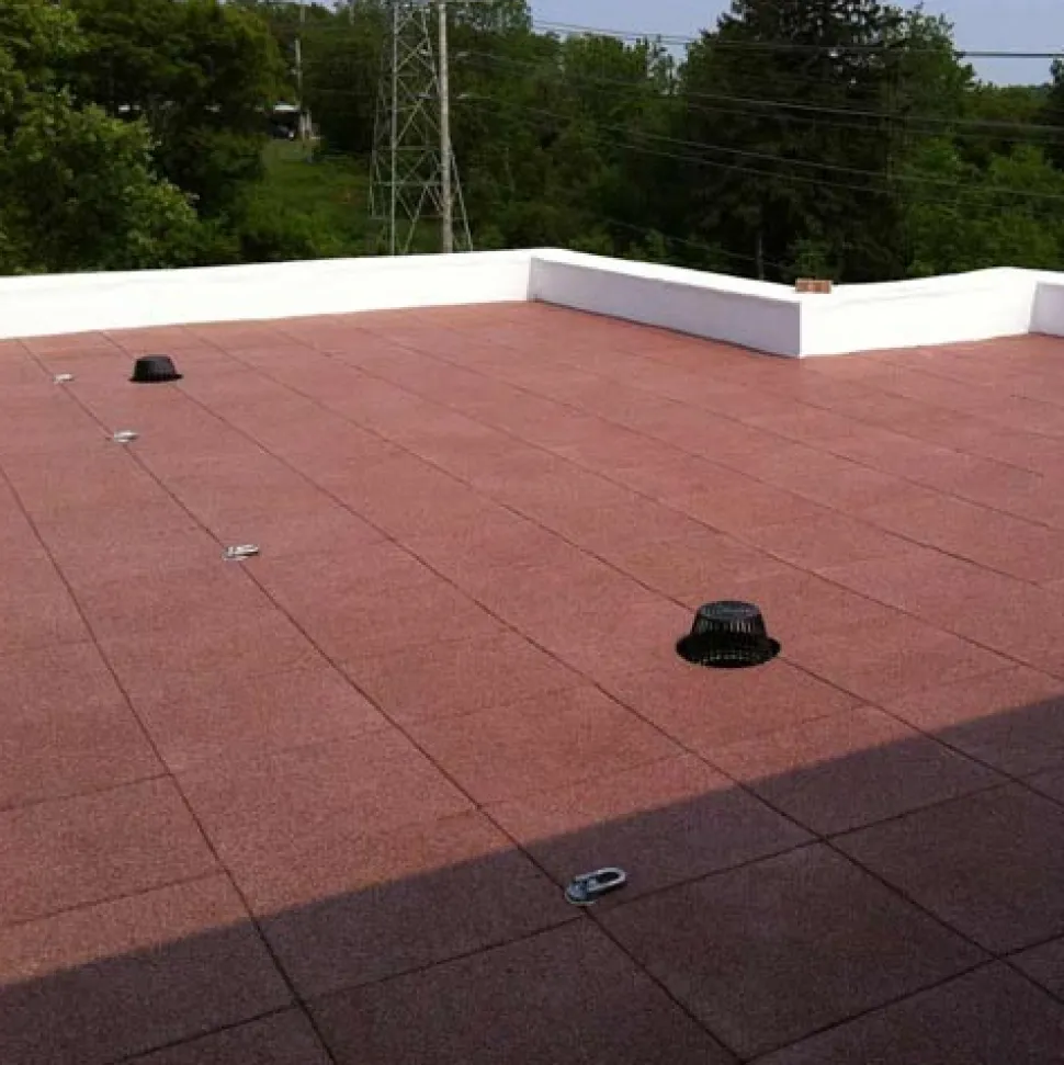 Sterling Roof Top Tile Solid Colors 2 Inch x 2x2 Ft.