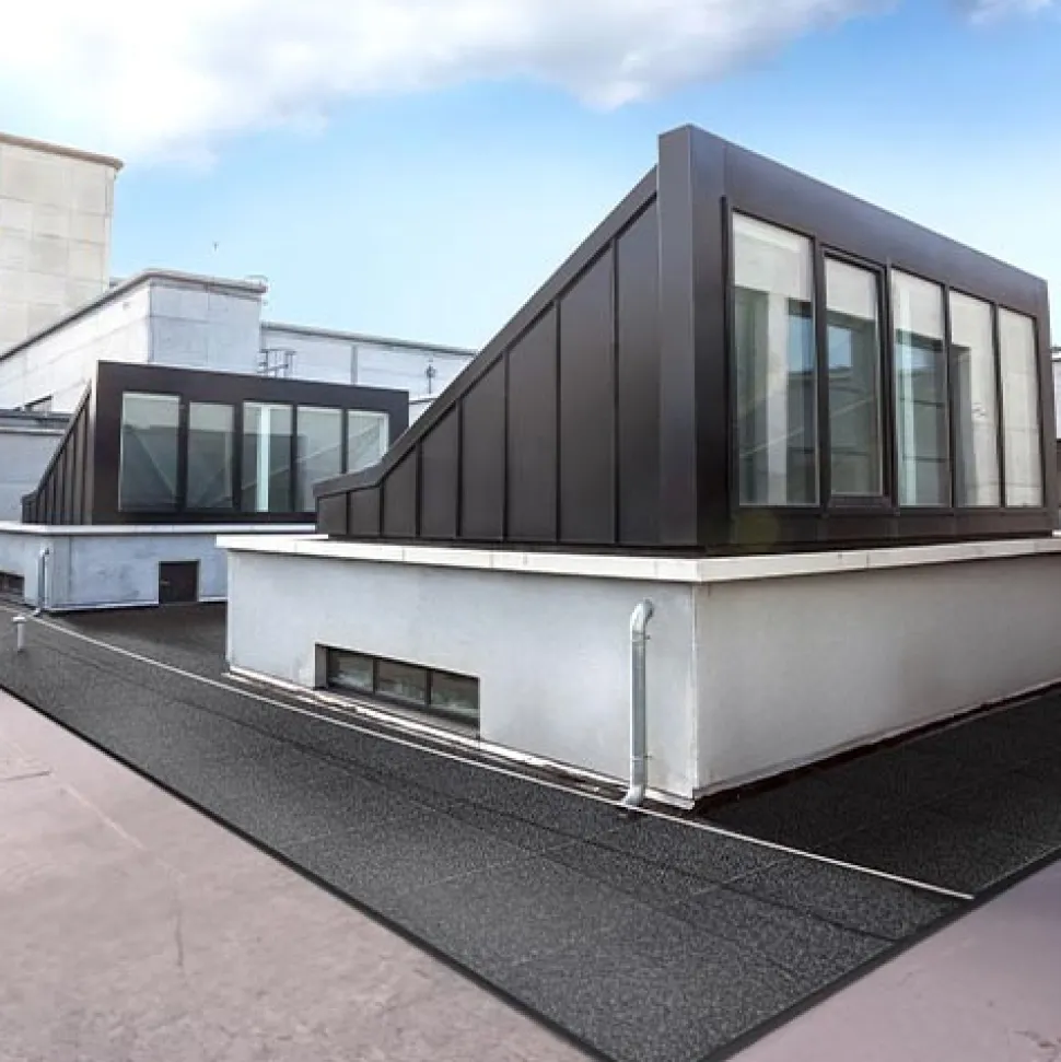Sterling Walkway Pad Roof Top Black 2 Inch x 2x2 Ft.