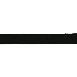 Straight Edge Rubber Tile Black 3/8 Inch x 2x2 Ft. Pacific