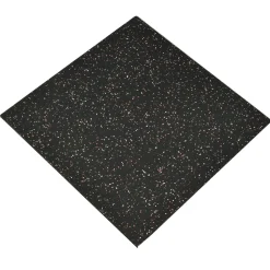 Straight Edge Tile 10% Color CrossTrain 3/8 Inch x 2x2 Ft. Pacific