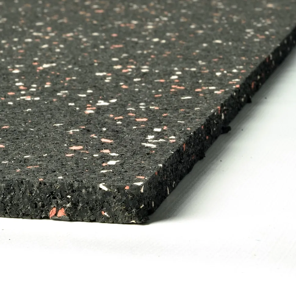 Straight Edge Tile 10% Color CrossTrain 1/2 Inch x 2x2 Ft. Pacific