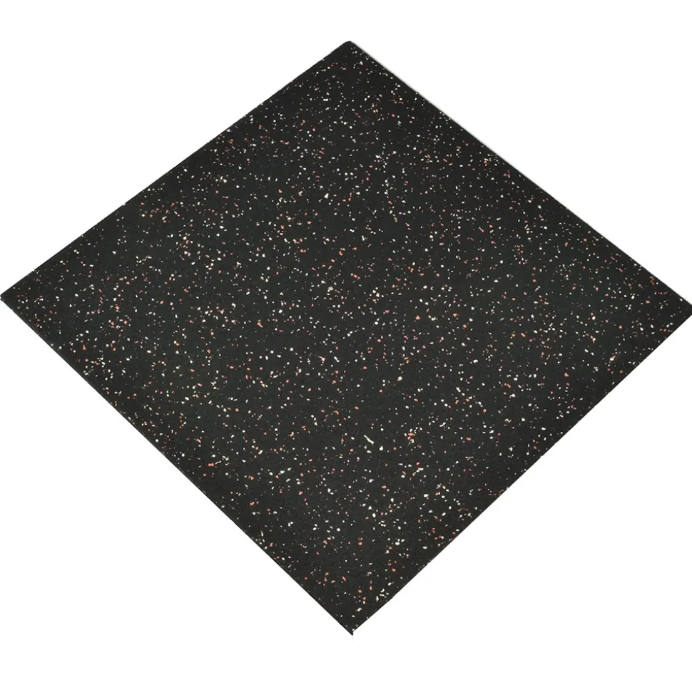 Straight Edge Tile 10% Color CrossTrain 1/2 Inch x 2x2 Ft. Pacific