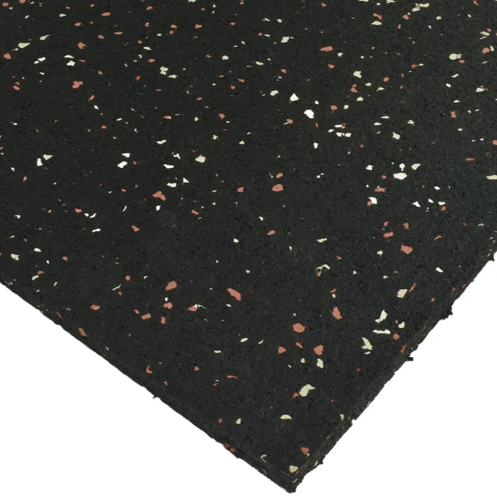 Straight Edge Tile 10% Color CrossTrain 8 mm x 2x2 Ft. Pacific