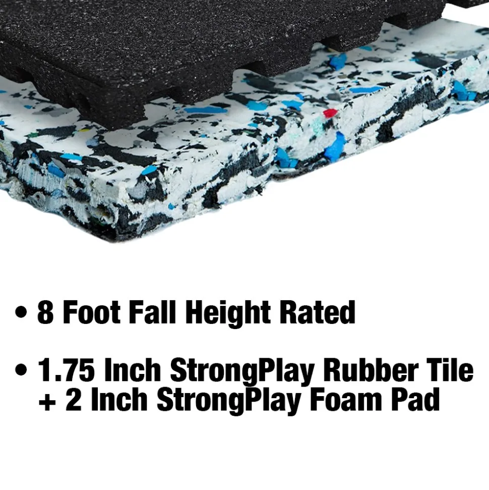 StrongPlay Foam Pad 2 inch x 4x5 Ft.