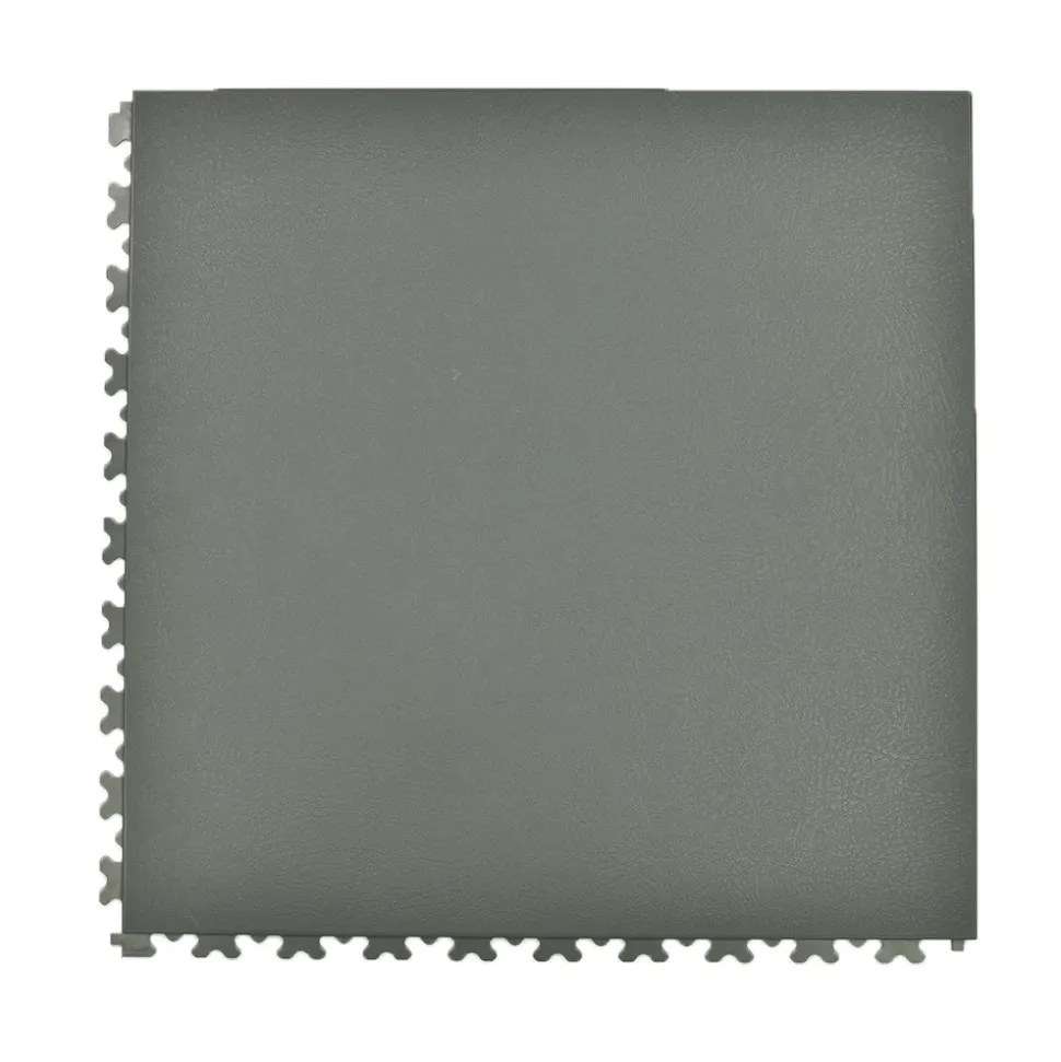 SupraTile Hidden Leather Black/Grays 5.5 mm x 20x20 Inches Case of 10