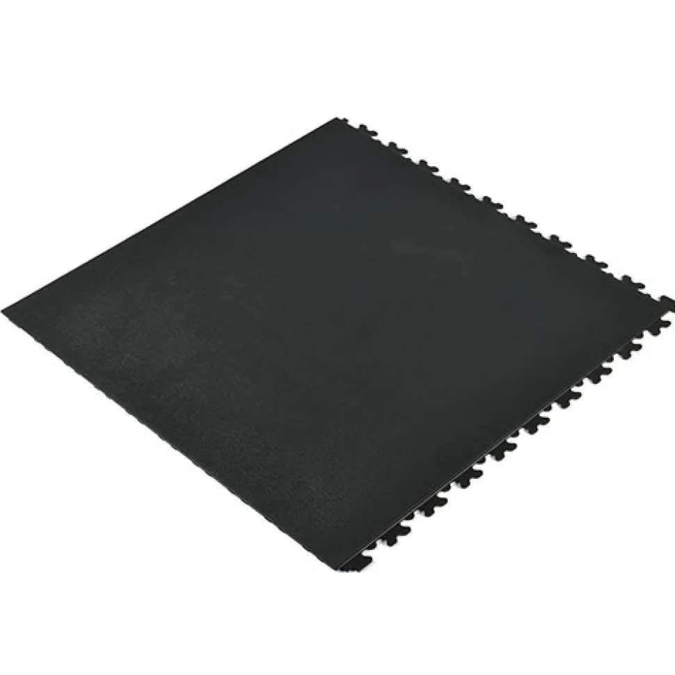 SupraTile Hidden Leather Black/Grays 7 mm x 20x20 Inches Case of 10