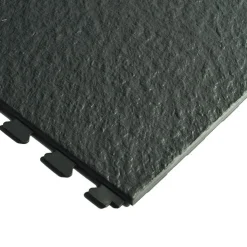 SupraTile Hidden Slate Black/Grays 5.5 mm x 18x18 Inches Case of 6