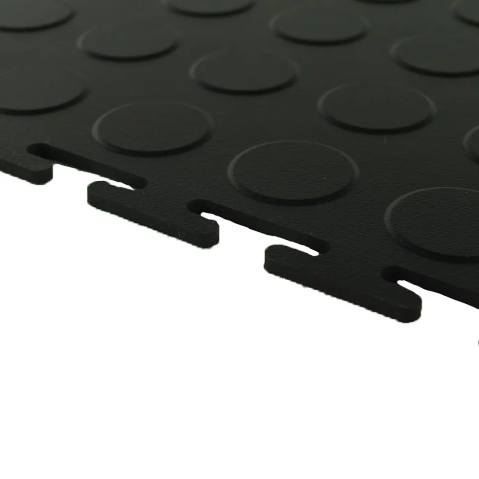 SupraTile T-Joint Coin Black/Grays 4.5 mm x 20x20 Inches Case of 12