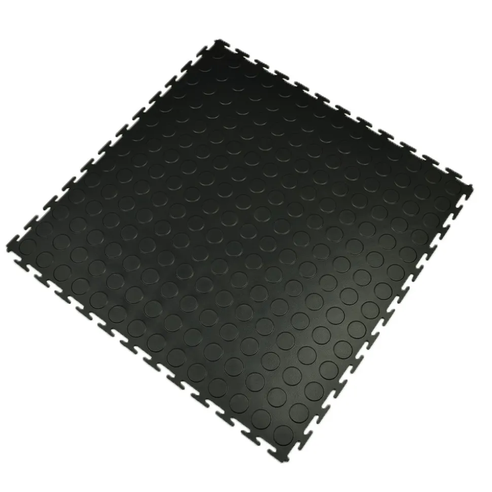 SupraTile T-Joint Coin Black/Grays 4.5 mm x 20x20 Inches Case of 12