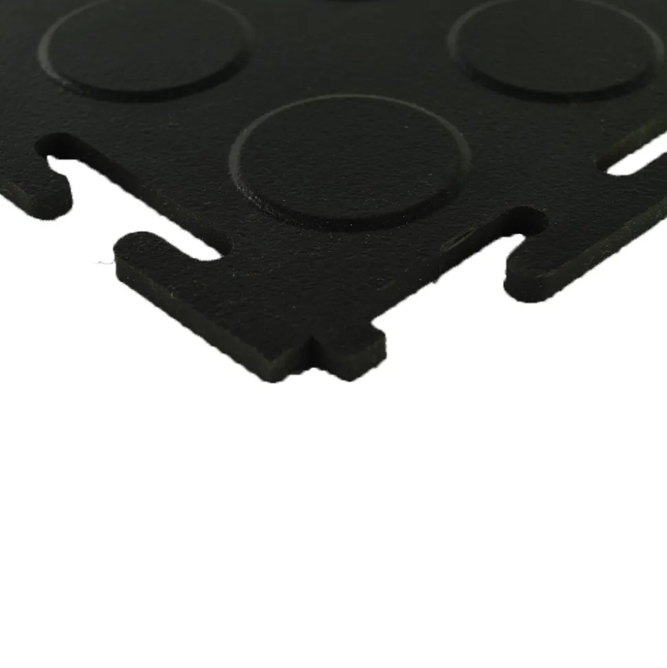 SupraTile T-Joint Coin Black/Grays 4.5 mm x 20x20 Inches Case of 12